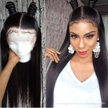 wholesale 28 30 inch raw hair wholesale vendor straight wigs frontal human hair wigs lace front 4x4 full lace wig hd